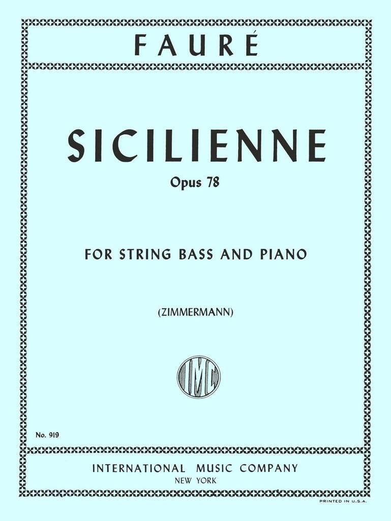 Siciliana Op. 78 (Zimmermann)